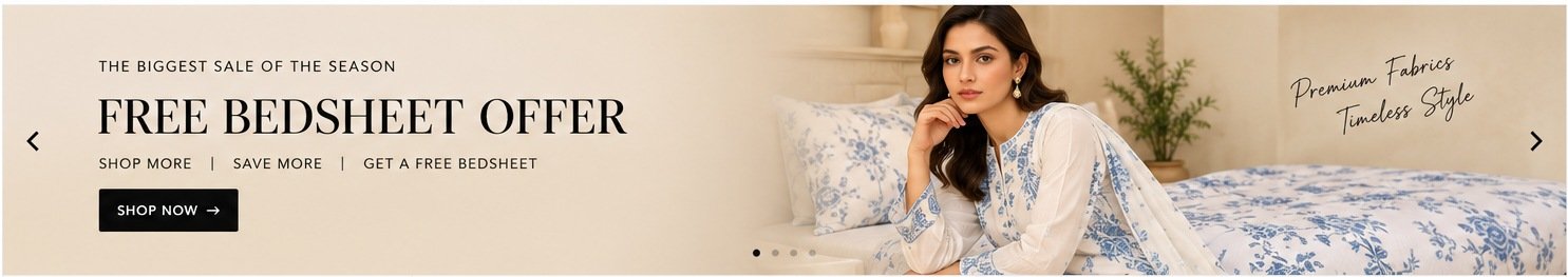 URBAN SHADOWS cotton bedding and fashion offer